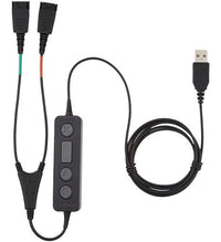 Jabra 265-09 Link 265 USB Y-Training Cable to QD Headset HD Audio Voice