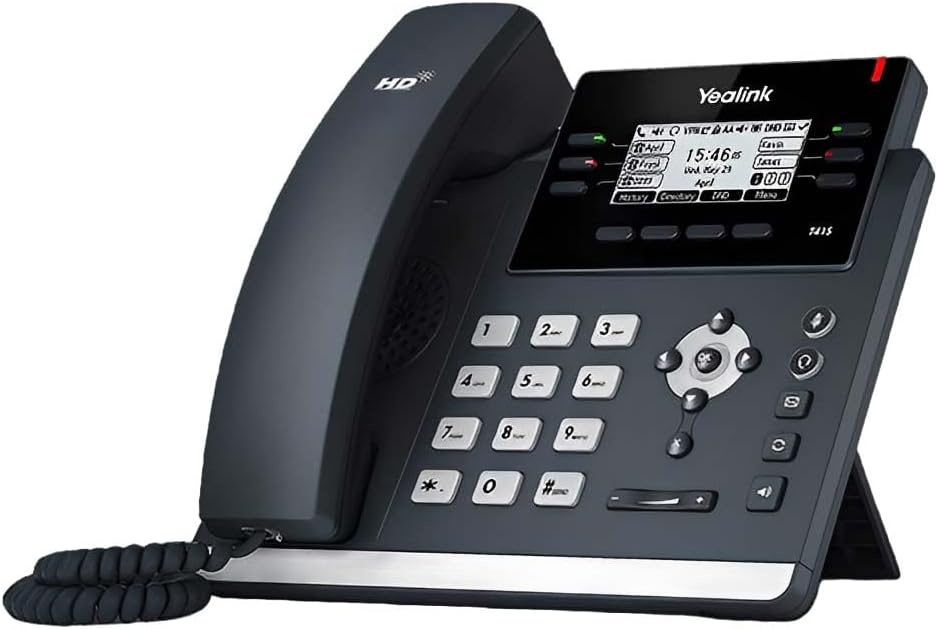 Yealink T41S IP Desk Phone 6 SIP Accounts 2.7" LCD Display PoE Ready Workhorse