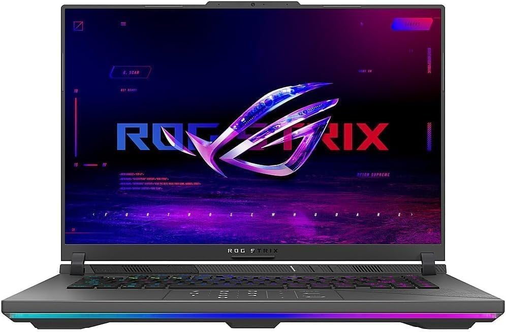 ASUS G614JVR-ES94 ROG Strix G16 Notebook -Intel Core i9 i9-14900HX /up to 5.8GHz