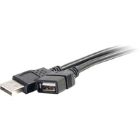 CablesToGo 52106 1m USB Extension Cable USB 2.0 A to USB - M/F - Type A Male USB