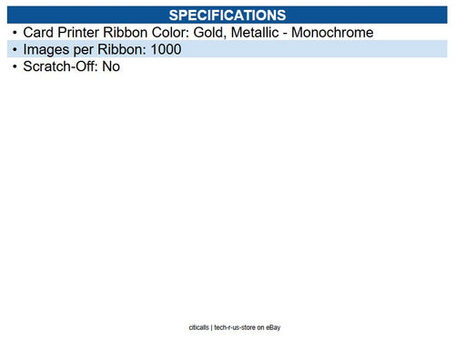 Entrust 532000-004 Graphics Monochrome Ribbon Kit in White, 1500 Card Yield
