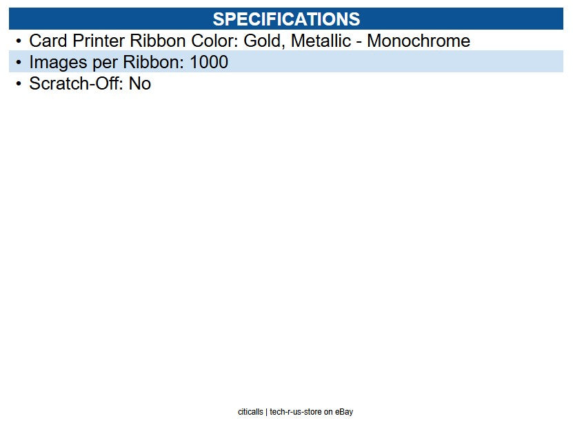 Entrust 532000-004 Graphics Monochrome Ribbon Kit in White, 1500 Card Yield