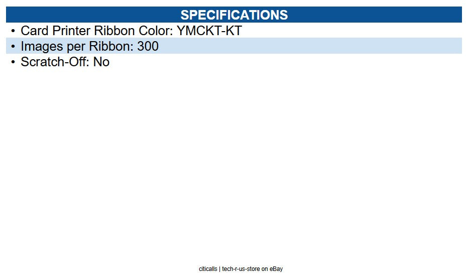 Entrust 534000-006 Go Green Color Ribbon Kit, YMCKT-KT, 300 Card Yield