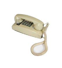 Cortelco 2554-27MD-ASH 255444-VBA-27MD Ash Wall Phone with Flash/Message Light