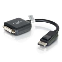 C2G 54321 8in DisplayPort to DVI-D (Single-Link) Adapter Converter M/F - 8 Inch
