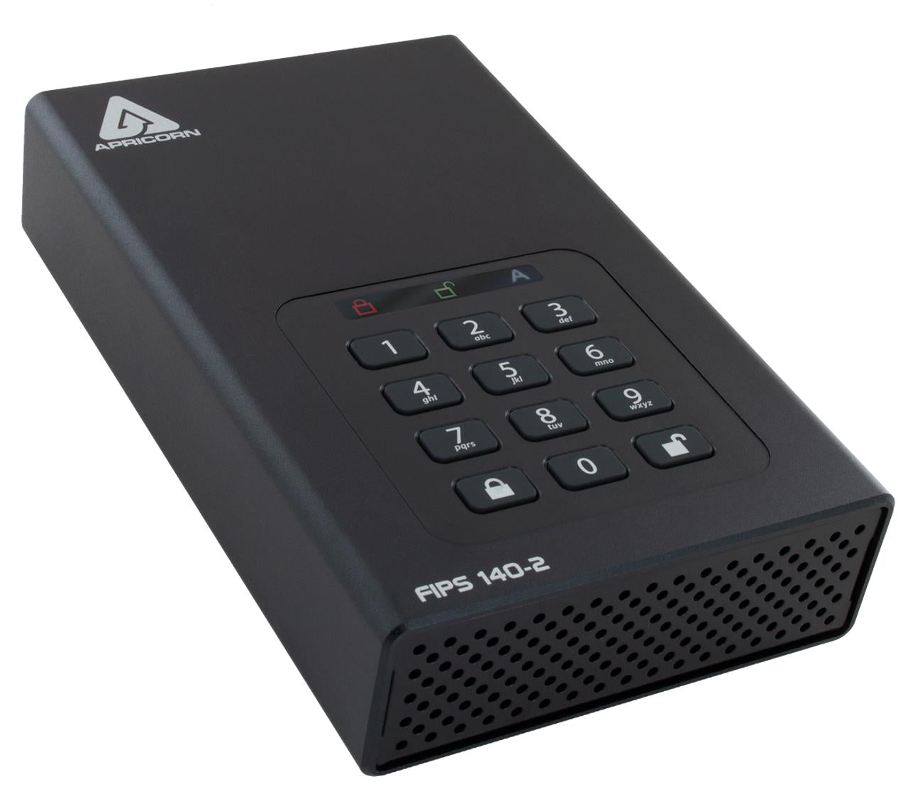 Apricorn ADT-3PL256F-4000 4TB AEGIS PADLOCK DT FIPS USB 3.0 256Bit w Keypad