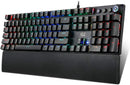 Adesso AKB-650EB RGB Programmable Mech Gaming Keyboard w Detachable Mag Palmrest