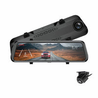 Adesso GekoGear ORBIT D100 2CH 1080P Front & Rear Mirror Dashcam Motion Sensing