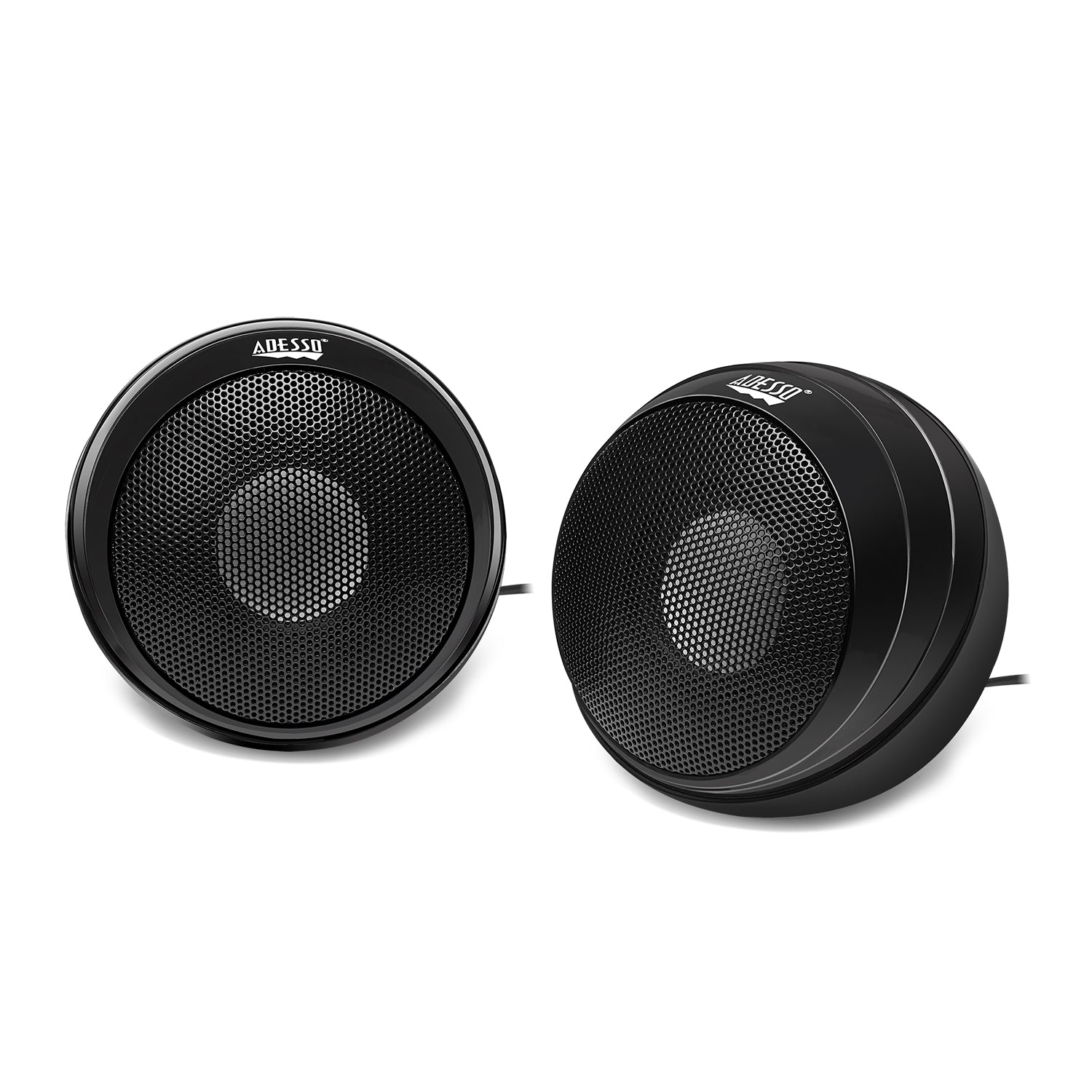 Adesso XTREAM S4 USB Powered Desktop 5W x2 Built-In Stereo Sound Chip Speaker