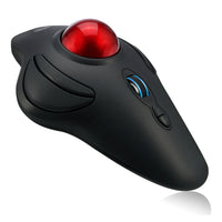 Adesso IMOUSE T40 Wireless Ergo Program Trackball Mouse Scroll Wheel 4800DPI BLK