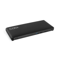 Codi A01202 Dual 4K HDMI DisplayPort USB-A USB-C RJ45 Audio IO MicroSD Uni Dock