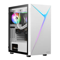 GAMDIAS GD-ARGUS E4 ELITE WH ATX Mid Tower Gaming Computer PC Case - White