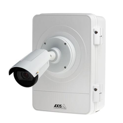 AXIS 5505-371 T98A17-VE Surveillance Cabinet - White - TAA Compliant