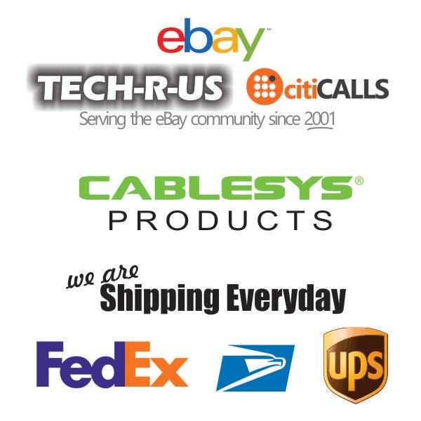 Cablesys 1200WH 12' WHITE Telephone Handset RJ9 Curly Cord GCHA444012-FWH