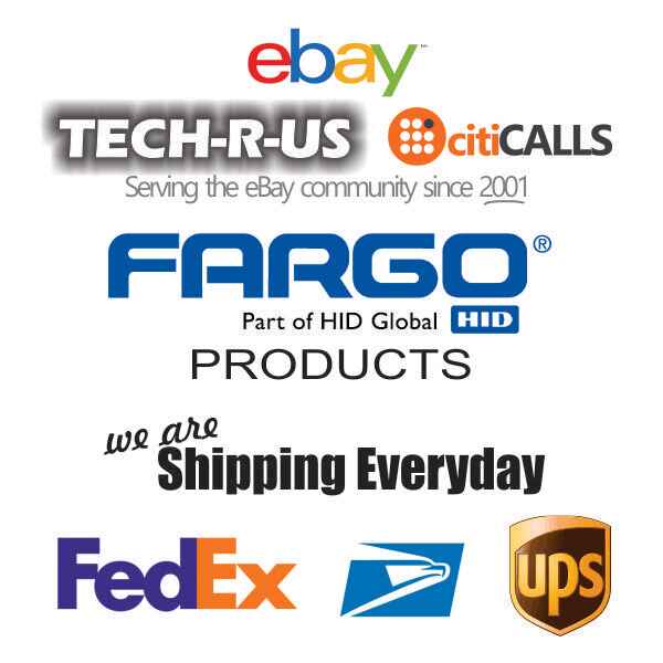 Fargo 45100 Color Ribbon (YMCKO) for DTC4000 and DTC4250e ID Card Printers - 250