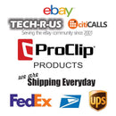 ProClip USA 511973 Large Spring Loaded Adjustable Tablet Holder - Thick Devices