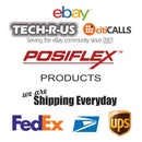 Posiflex RA10101000 Magnetic Stripe Reader Attachment - 3-Track encryption capab