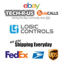 Logic Controls KB1700-B KB1700, 17 Key Programmable Keypad - Bump Bar - Black