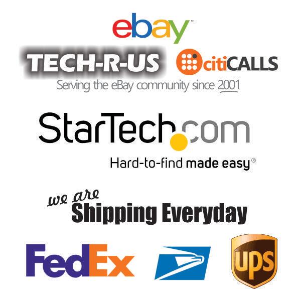 StarTech WCH1C30 USB-C Wall GaN Fast Charger Type C 110V-220V US NA Plug BLK-GRY