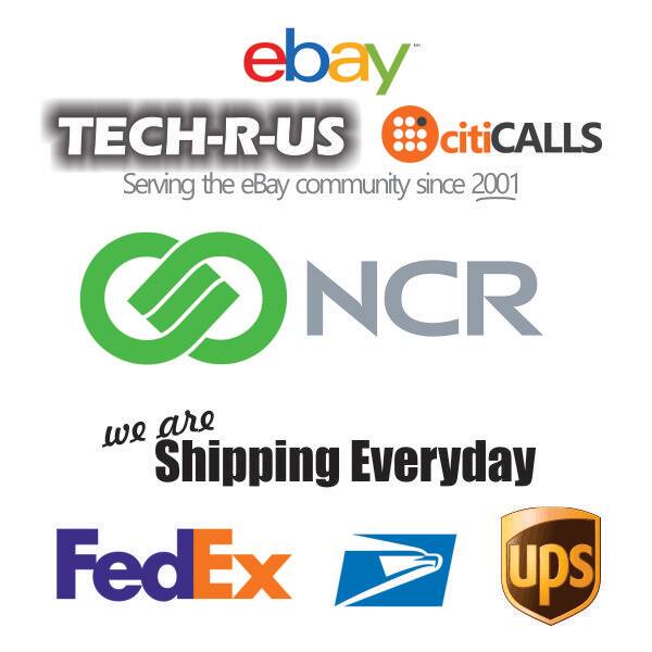 NCR 7007-C000-0000 AC Line Cord, 7.5ft. (2.3m) Long, Grounded, Three Wire