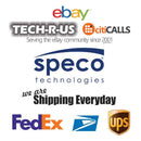 Speco Technologies O4B9 4MP H.265 AI Bullet IP Camera, IR, 2.8mm lens