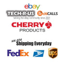 Cherry G86-71410EUADSA Lpos (large Point Of Sale) Msr Touchpad Keyboard - Black