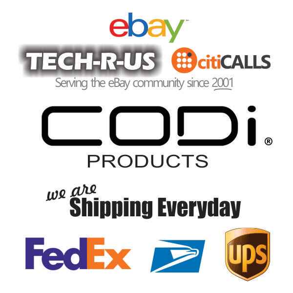 Codi WC045-2C 45W Wall Charger w/ 2x USB-C Charging Ports US NA Plug Black