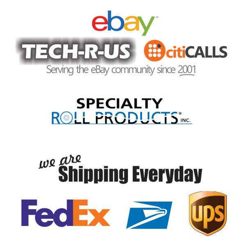 Specialty Roll 1214 Thermal Paper Roll (3 1/8 Inch x 273 Feet, 50 Rolls-Case) fo