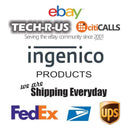 Ingenico CAB350901 2m Ethernet cable with RJ45 socket termination