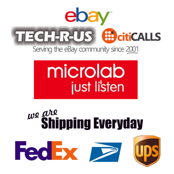 Microlab MD212WHITE Wireless Bluetooth Portable Stereo Speaker w/ Microphone