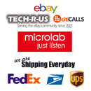 Microlab MD212RED MD212 Wireless Bluetooth Portable Stereo Speaker w/ Microphone