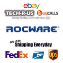 Rocware 684514110747 RC18 Webcam Microphone 4K 8.3MP 30fps CMOS Sensor USB-B