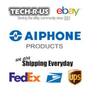 Aiphone IX-RS-W Intercom Sub Station Cable - Wall Mount for Door Entry - White