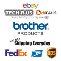 Brother CZ1001 Genuine 3/8" (0.37") 9mm wide x 16.4 ft. (5 m) long label roll
