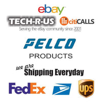 Pelco WLMT-1021 Pendant Wall Arm, 1.5" NPT Female, 20cm (7.8") Lon
