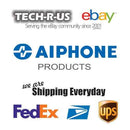 Aiphone JOS-1FW 7"Touchscreen Mobile-Ready Box Set with Flush-Mount Door Station