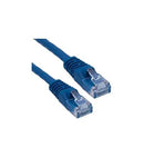 Wavenet WAV-6E04UMBL-PC-10 10Ft Networking Patch Cable Booted Blue