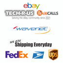 Wavenet WAV-6E04UMBL-PC-14 14Ft Cat6E Patch Cord Booted Blue Network Cable