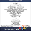 Yeastar YST-P560 P-Series VoIP PBX Phone System 100 Users 30 Concurrent Calls 1U