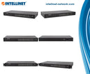 Intellinet 560917 24-Port Managed Gigabit Switch 2 SFP Rackmount SNMP VLAN QoS