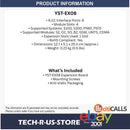 Yeastar YST-EX08 Expansion PlugIn Board 8 RJ11 Ports for S100 S300 P560 P570 PBX