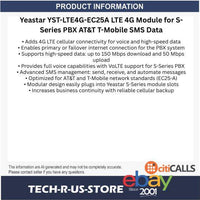 Yeastar YST-LTE4G-EC25A LTE 4G Module for S-Series PBX AT&T T-Mobile SMS Data