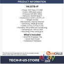 Viking Electronics VK-22TB-IP 2x2 IP Ceiling Tile Talk-Back Speaker PoE VoIP SIP