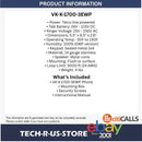 Viking Electronics VK-K-1700-3EWP Stainless Steel Handsfree Phone w Keypad EWP