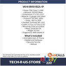 Viking Electronics VK-K-1900-812L-IP VoIP Vandal Resistant Panel Phone Keypad SS