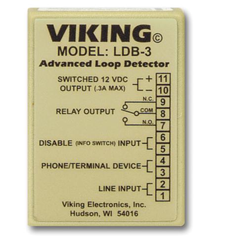 Viking Electronics VK-LDB-3 Loop & Ring Detector Board Visual Indicator Trigger