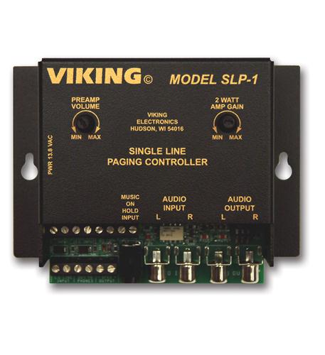 Viking Electronics VK-SLP-1 Single Line Paging Controller Background Music Audio