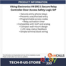 Viking Electronics VK-SRC-1 Secure Relay Controller Door Access Safety Logic SIP