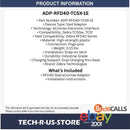 Zebra ADP-RFD40-TC5X-1E RFD40 Sled eConnex Adaptor for TC52ax and TC57 Rugged
