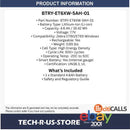 Zebra BTRY-ET6XW-5AH-01 ET60/ET65 Windows Standard Battery 4.6Ah 5000mAh Power